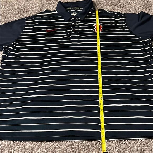 Nike Boston Red Soz Blue and White Polo Shirt - Picture 5 of 6